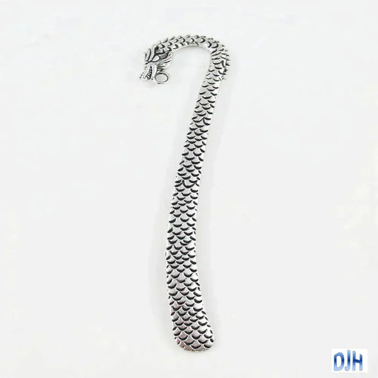 Bulk Dragon Bookmark 122mm Antique Silver Finish Suit Beading Select Qty 1/5/10