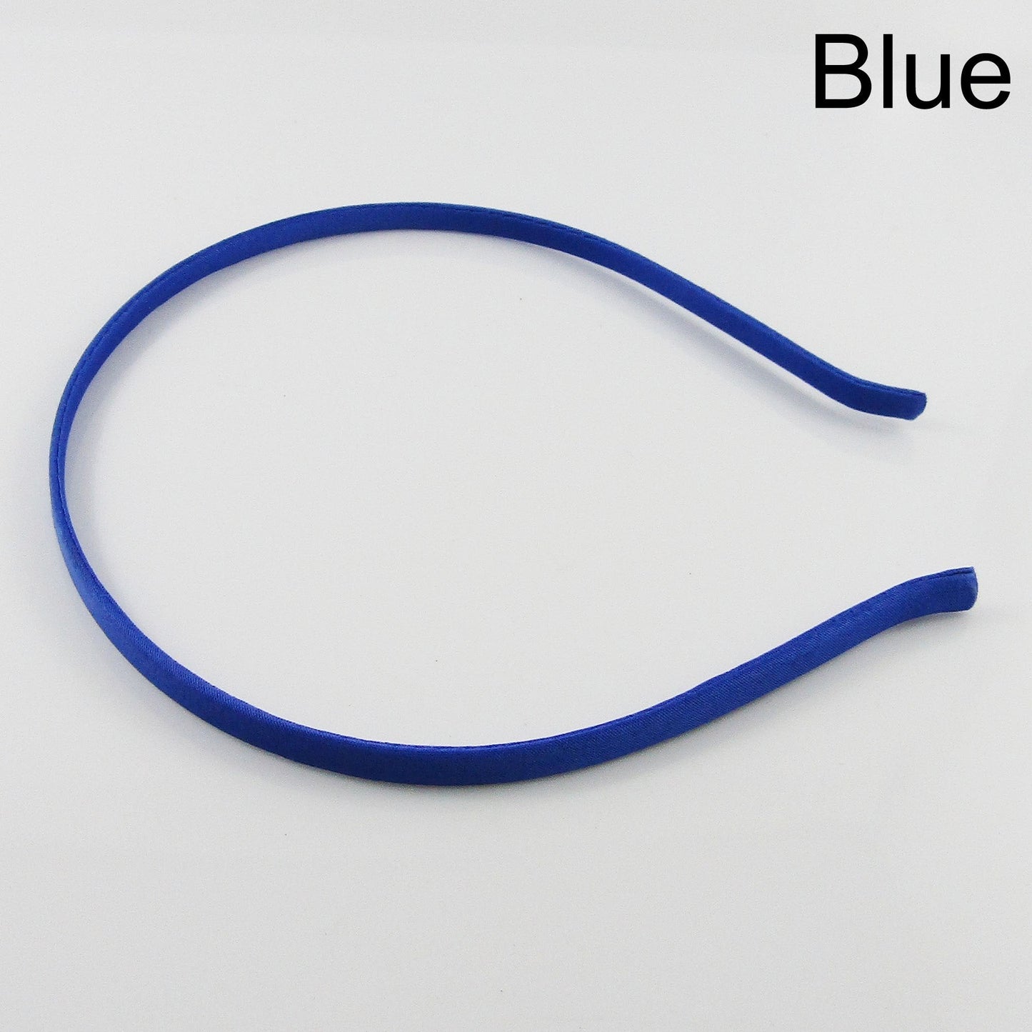 Bulk 10pcs DIY Satin Covered Alice Head Band 4.5mm x Approx 375mm Select Colour