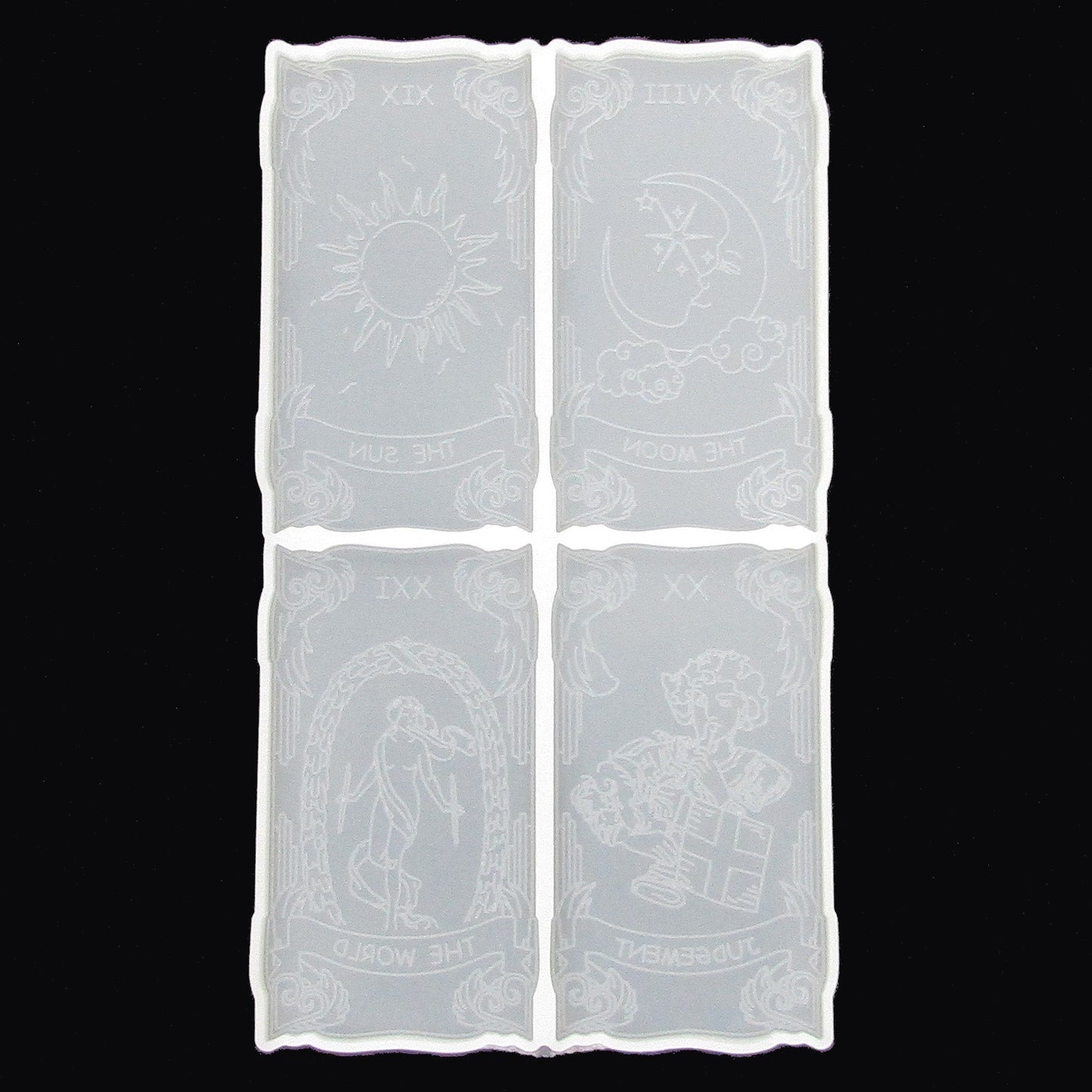 Tarot Card Cabochon Decoration Silicone Mould for Epoxy Resin