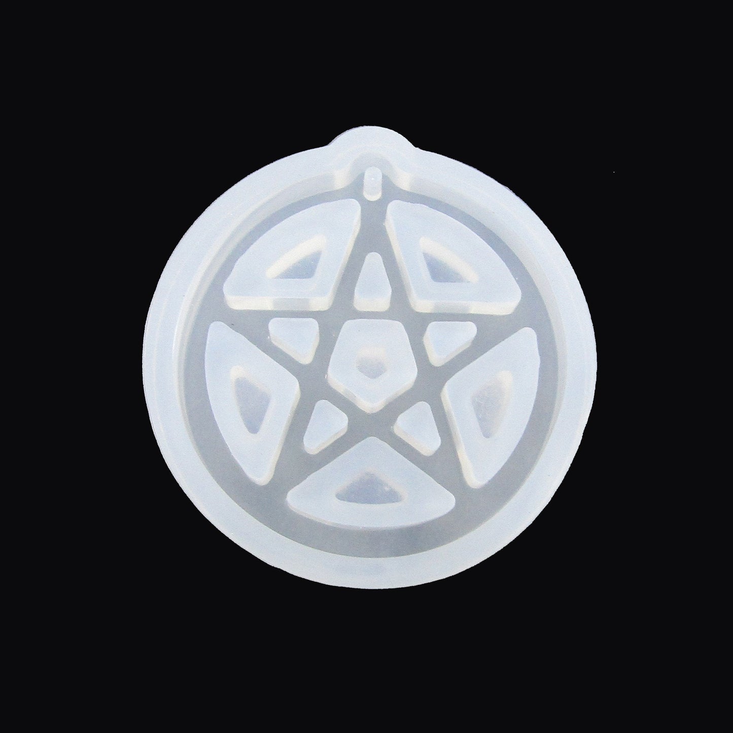 Pentagram Pendant Silicone Mould for Epoxy Resin