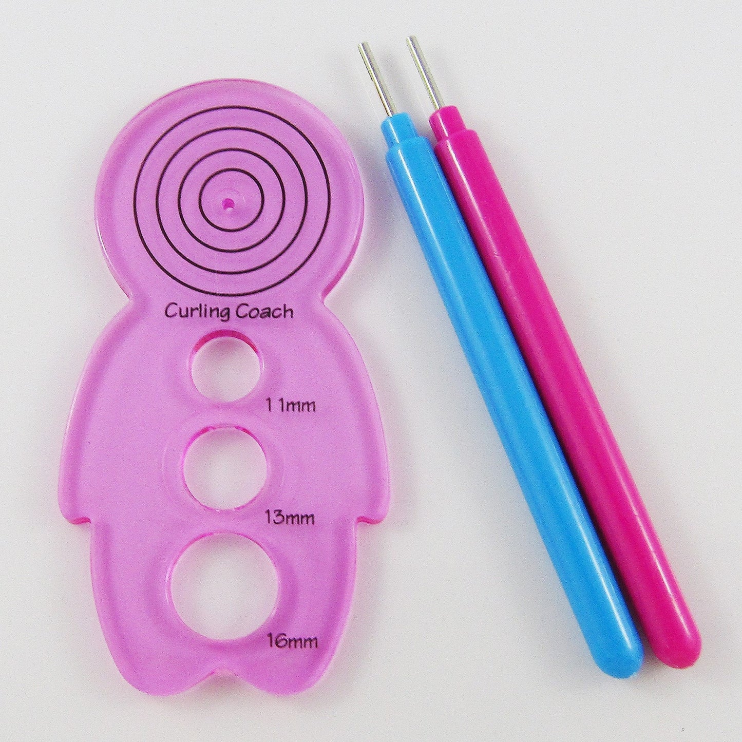 Paper Flower Quilling Curling Coach Tool 2 BONUS Quilling Pens