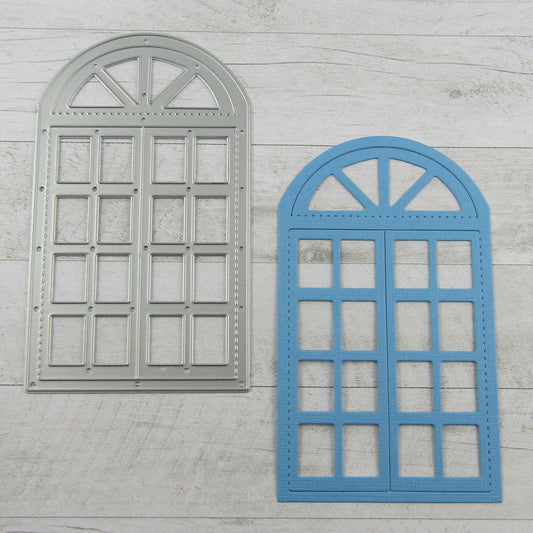 Window Frame Cutting Die Carbon Steel Scrapbooking Card Making etc