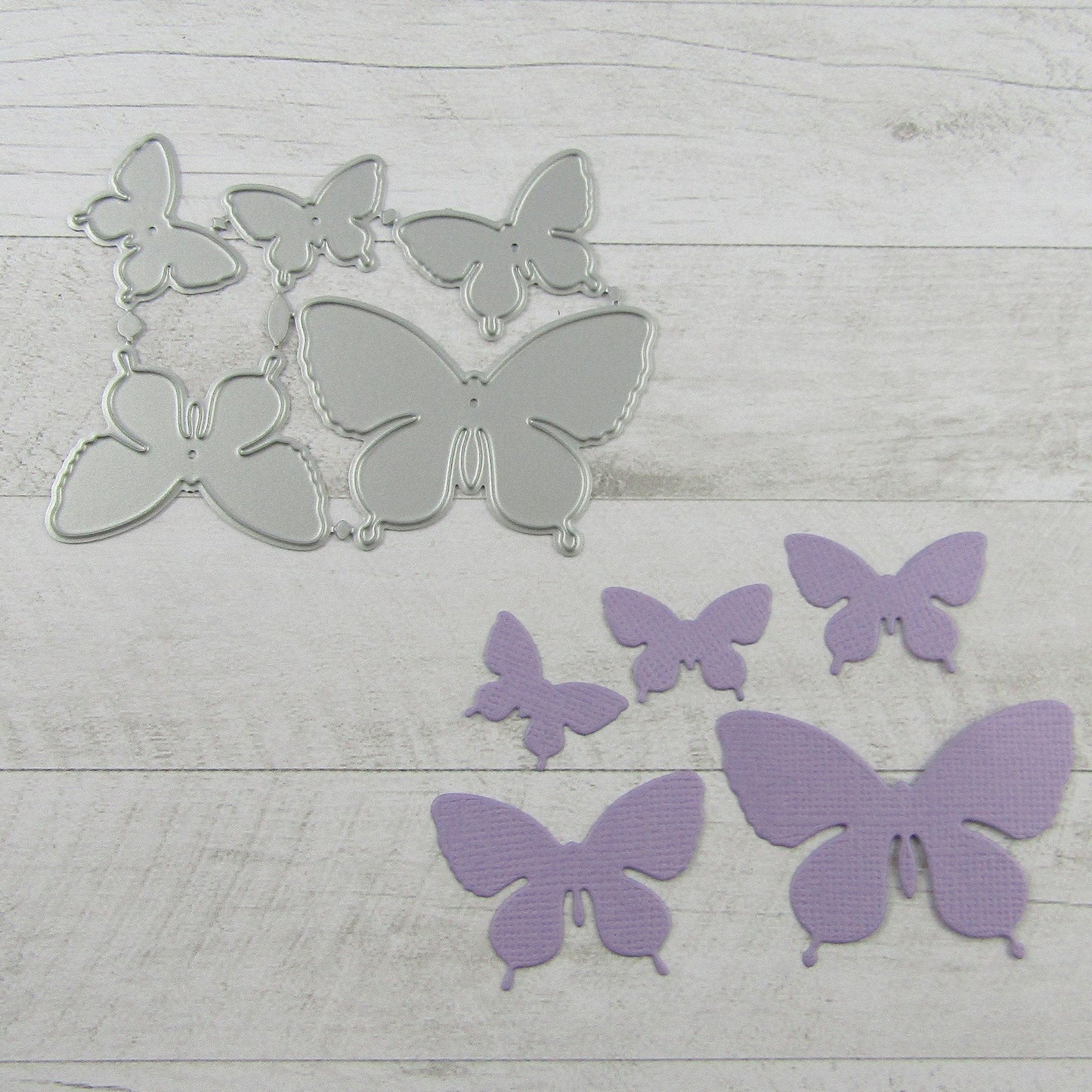 Solid Mixed Butterflies Cutting Die Carbon Steel Scrapbooking Card Making etc