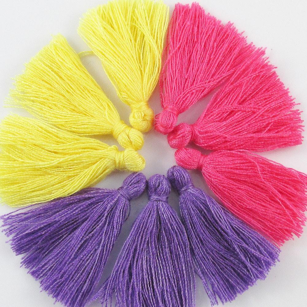 30pce Cotton Tassel Carnival Theme Set Approx 25-30mm Earrings Bracelets etc