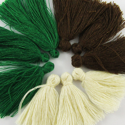 30pce Cotton Tassel Mother Earth Theme Set Approx 25-30mm Earrings Bracelets etc