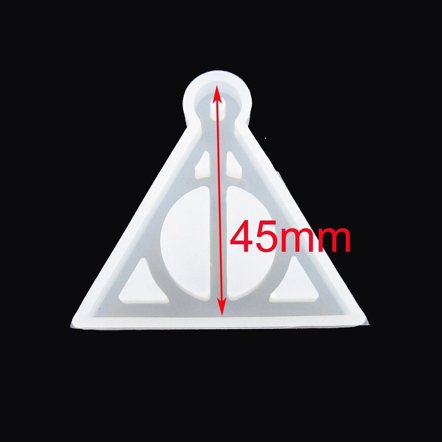 Deathly Hallows Pendant Silicone Mould for Epoxy Resin