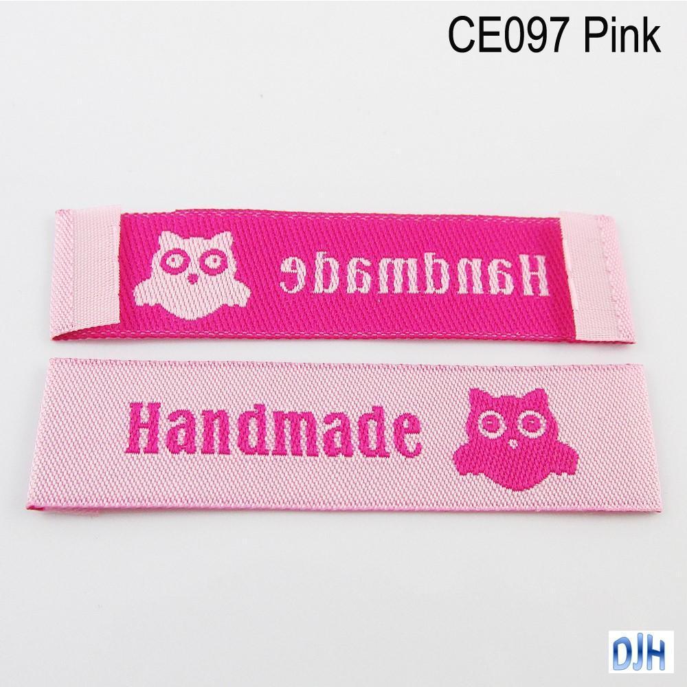 20pcs DIY Woven Hand Made Sewing Label Handmade Wise Owl