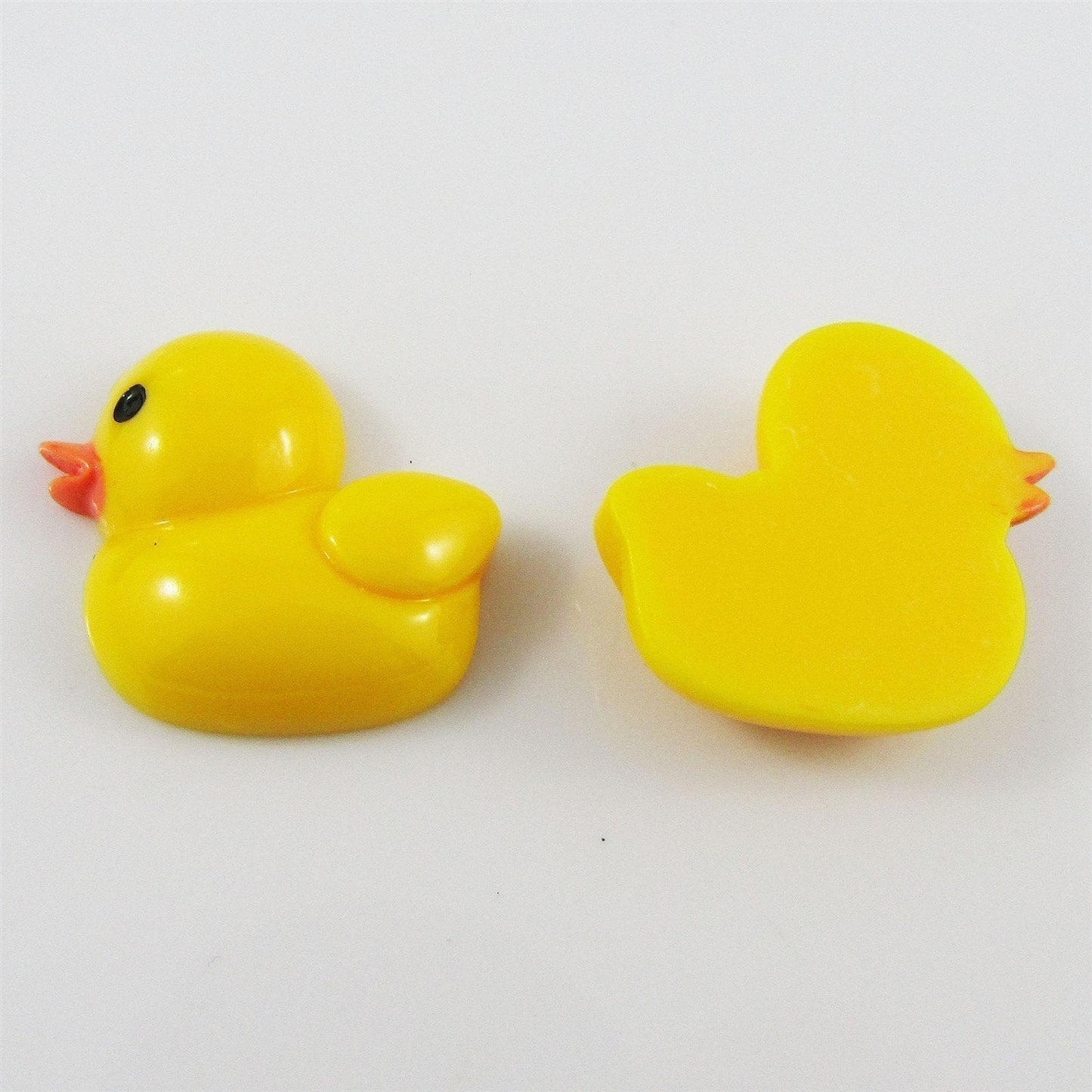 10pcs DIY Resin Yellow Duck Cabochon Flat Back Hair Clips Scrapbooking etc