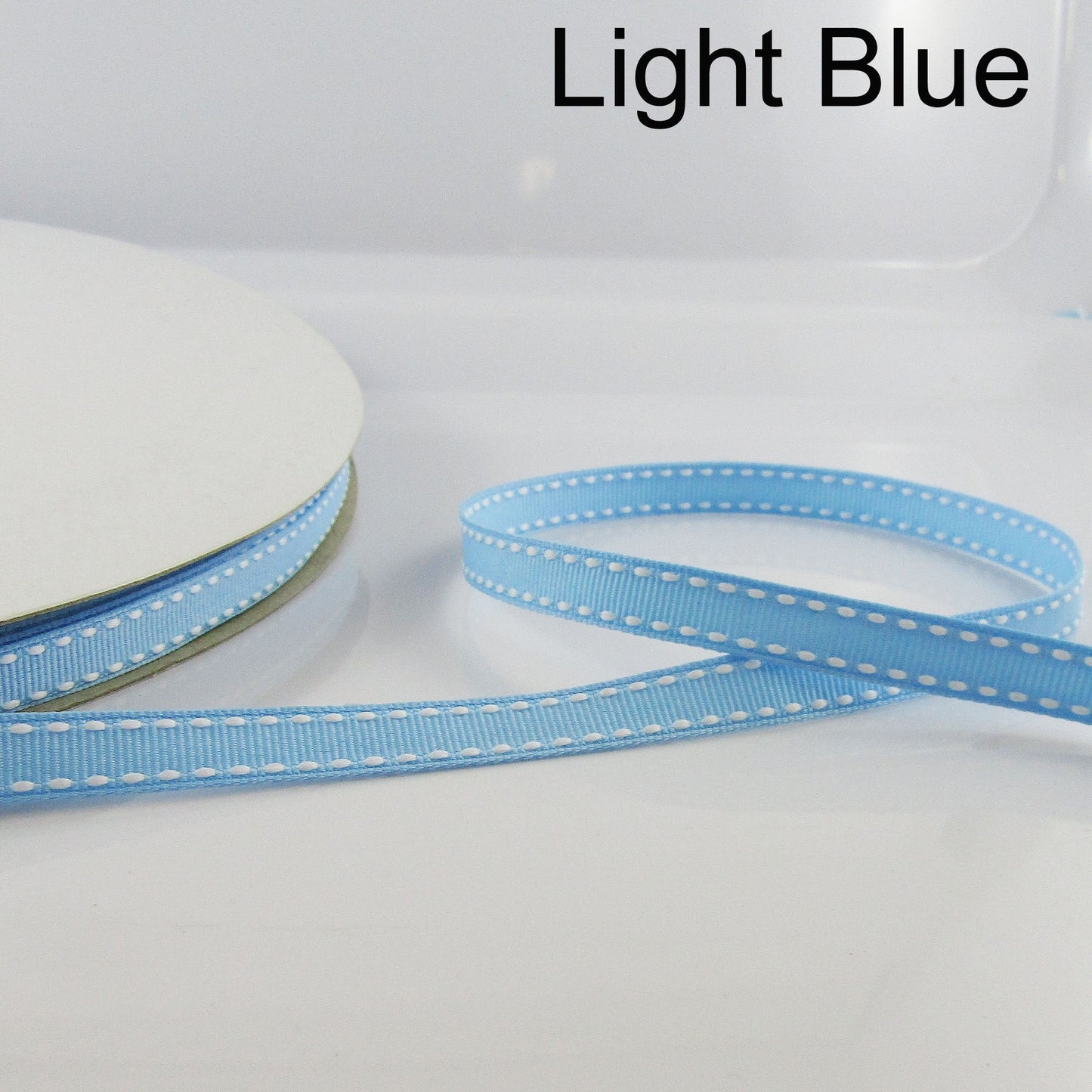 3metres Edge Stitching Grosgrain Ribbon Double Faced 9mm Select Colour